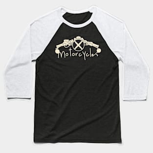 Motorcycle Bar Baseball T-Shirt